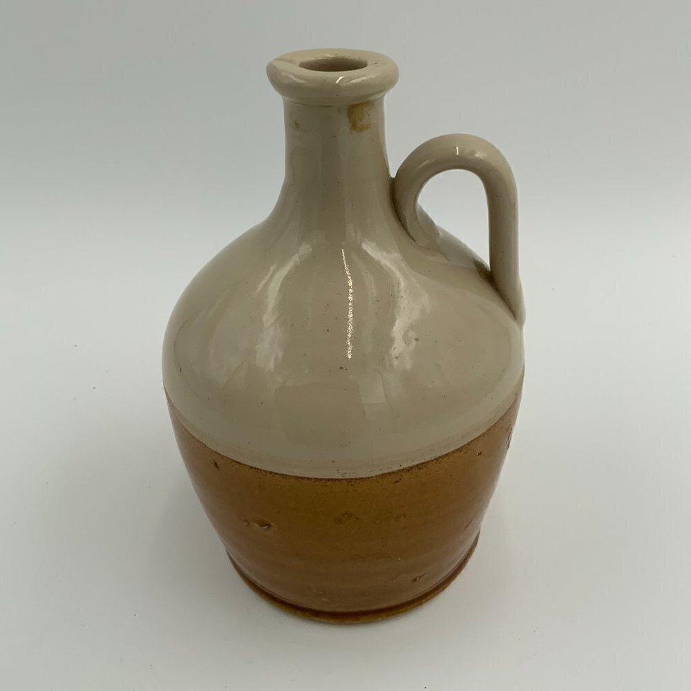 VINTAGE JAMES B. BEAM WHISKEY CERAMIC POTTERY DECANTER JUG by BRONTE LIQUEUR CO.